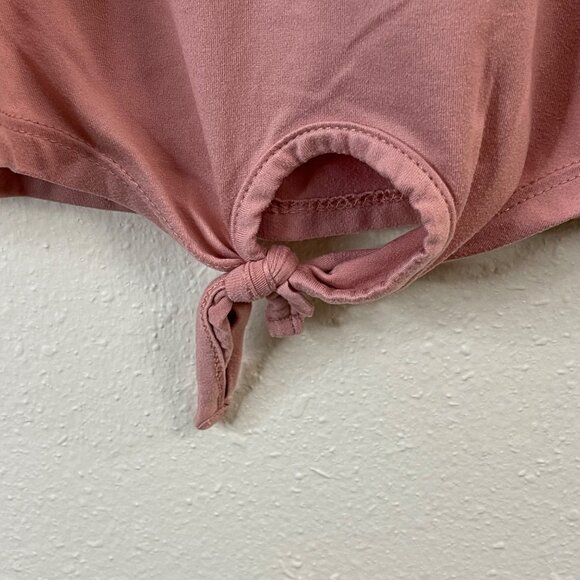 Btween Girls Pink Unicorn Graphic Tie-Front T-Shirt Size 10 - Picture 6 of 10